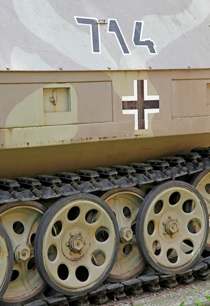 Stary czołg z czasów ii wojny światowej — Zdjęcie stockowe