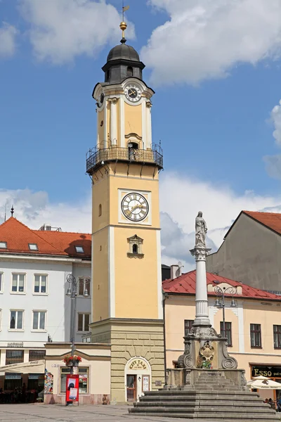 Náměstí města Banská Bystrica, Slovensko — Stock fotografie