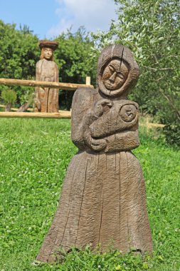 vlkolinec - pitoresk tarihi köy, Slovakya