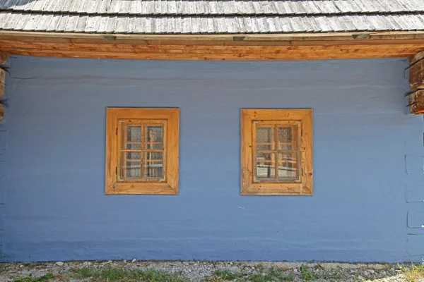 Vlkolinec - malowniczej miejscowości historyczne, Słowacja — Zdjęcie stockowe