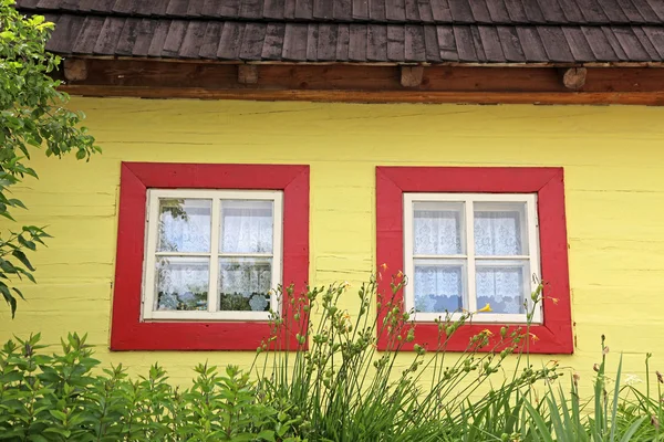 Vlkolinec - village historique pittoresque, Slovaquie — Photo