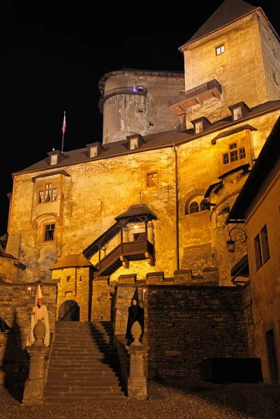 Oravský hrad - Hrad orava, Slovensko — Stock fotografie