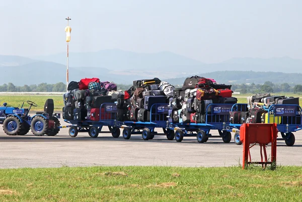 Bagagli in aeroporto — Foto Stock