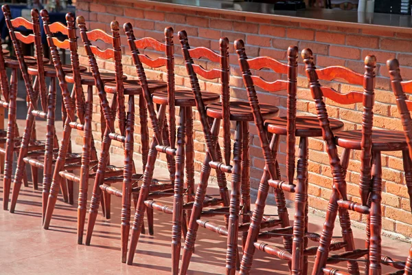 Barové stoličky, židle — Stock fotografie