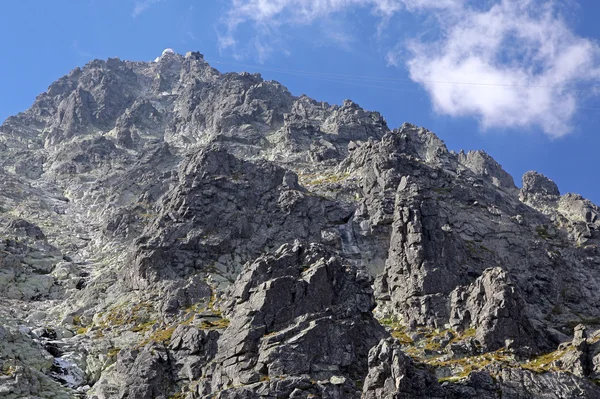 Lomnicky stit - peak in High Tatras, Slovakia — Stock Photo, Image