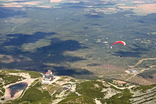 View from Velka Lomnicka veza - peak in High Tatras, Slovakia — Stock Photo, Image