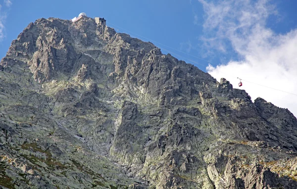 Lomnicky stit - peak in High Tatras, Slovakia — Stock Photo, Image
