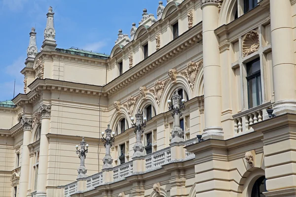 Историческое здание в городе Краков, Польша — стоковое фото