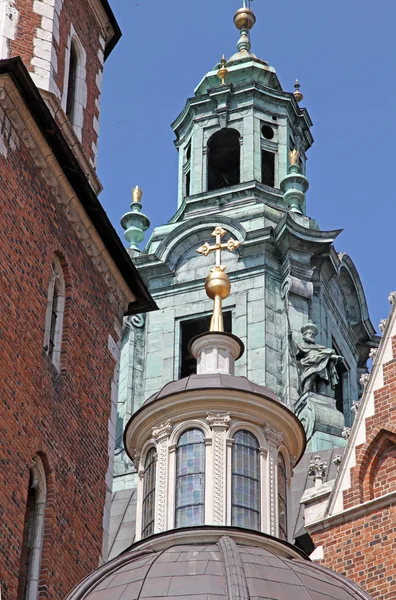 Castillo Real de Wawel en Cracovia, Polonia — Foto de Stock