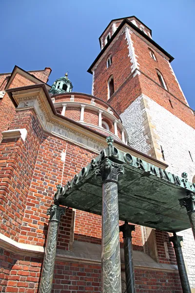 Königsschloss Wawel in Krakau, Polen — Stockfoto