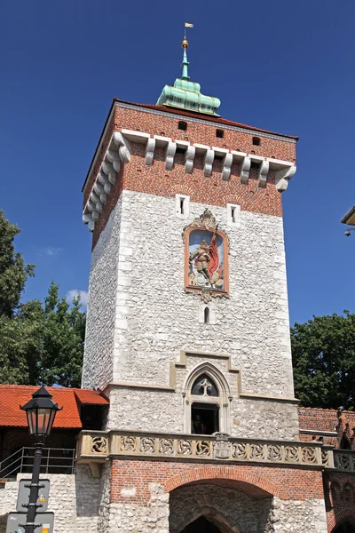 Edificio histórico en la ciudad Cracovia, Polonia —  Fotos de Stock