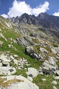 Mala studena dolina - vadide yüksek tatras, Slovakya