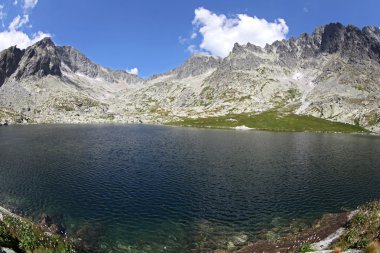 5 spisskych plies - tarns içinde yüksek tatras, Slovakya
