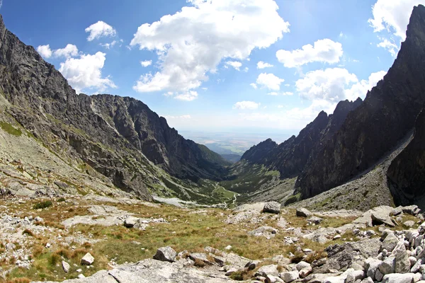 Mala studena dolina - valle en High Tatras, Eslovaquia —  Fotos de Stock
