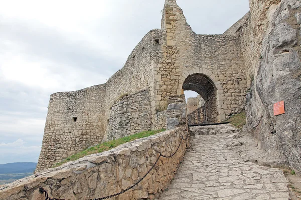 Le rovine del Castello di Spis, Slovacchia — Foto Stock