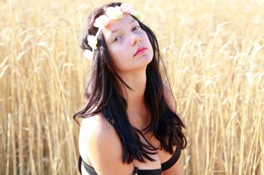 Kıza mısır tarlası