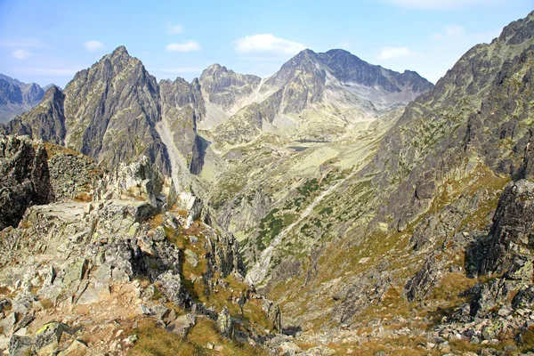 Mala studena dolina - Tal in der Hohen Tatra, Slowakei — Stockfoto
