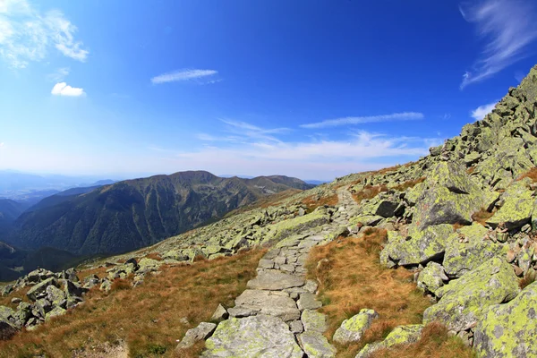 Θέα από derese - χαμηλή tatras, Σλοβακία — Φωτογραφία Αρχείου