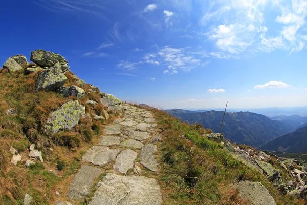 Visa från derese - låga Tatrabergen, Slovakien — Stockfoto