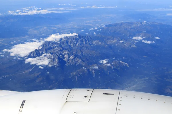 Yüksek tatras dağlardan gelen uçak, Slovakya — Stok fotoğraf