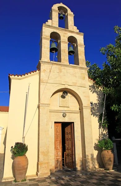 Church in village Panormo at Crete, Greece — Stock Photo, Image