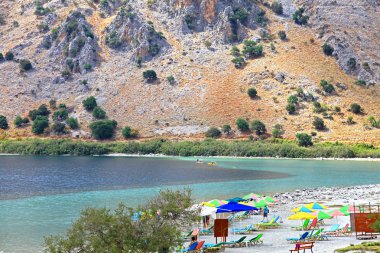 Lake kournas Girit Adası