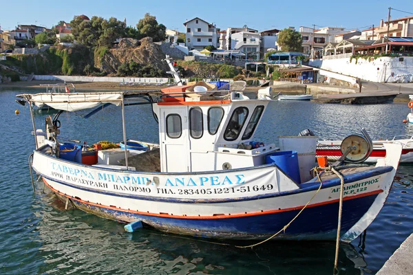 Port at village Panormo at Crete, Greece — Stock Photo, Image