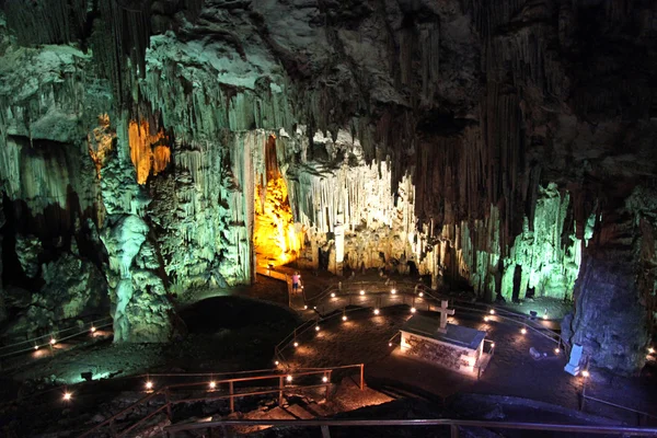 Jaskinia melidoni, Kreta — Zdjęcie stockowe