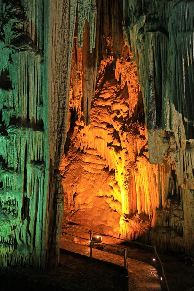 The cave of Melidoni, Crete — Stock Photo, Image