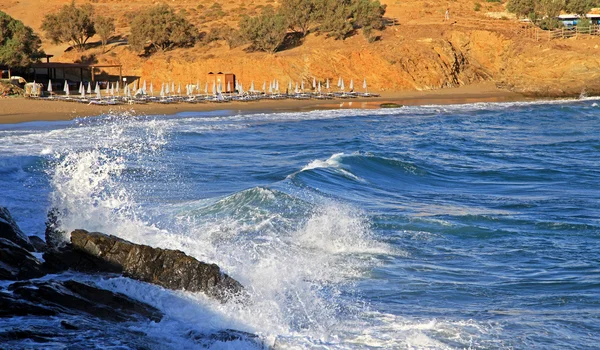 Stranden på Kreta — Stockfoto