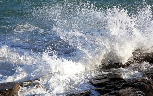 크 레 테에서 폭풍우 치는 바다 — 스톡 사진