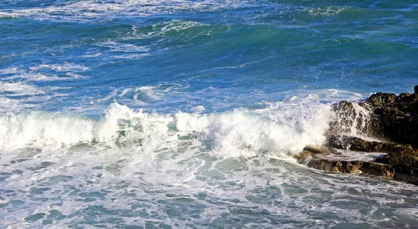 Mar tempestuoso em Creta — Fotografia de Stock