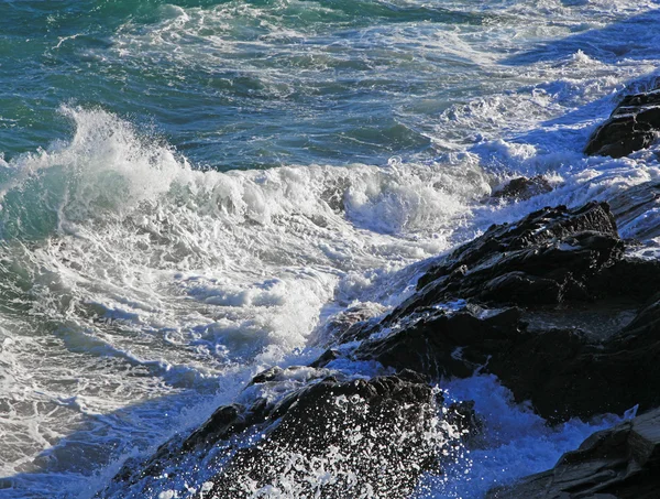 クレタ島で嵐の海 — ストック写真