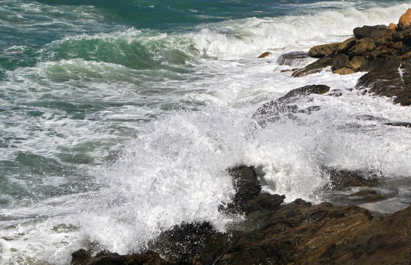 Stormy sea at Crete — Stock Photo, Image