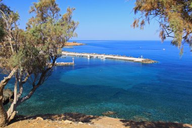 Limanda Köyü panormo, crete, Yunanistan