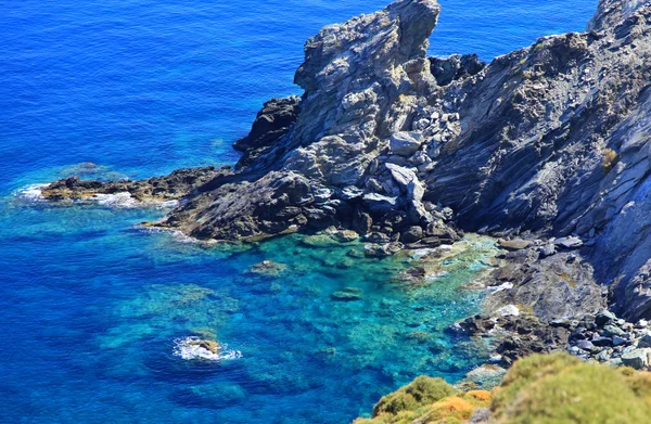 Mar límpido raso de Creta — Fotografia de Stock