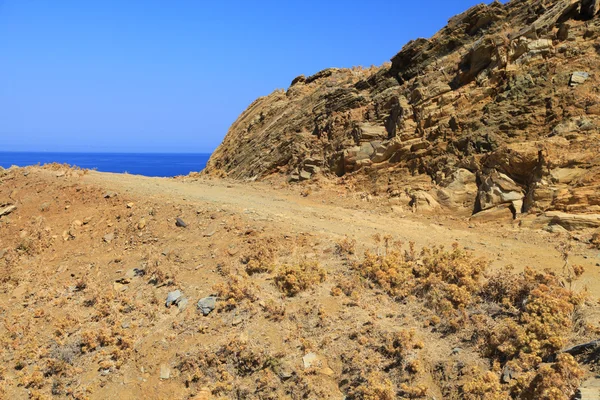 Desert at Crete — Stock Photo, Image