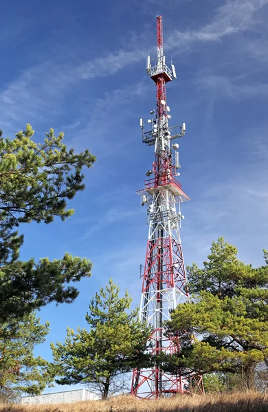 Telecommunication transmitter — Stock Photo, Image