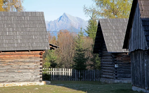 Pribylina - museo all'aperto nella regione Liptov, Slovacchia — Foto Stock