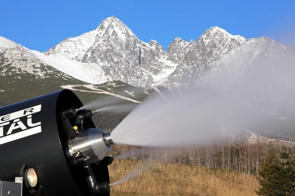 Artificial snow — Stock Photo, Image