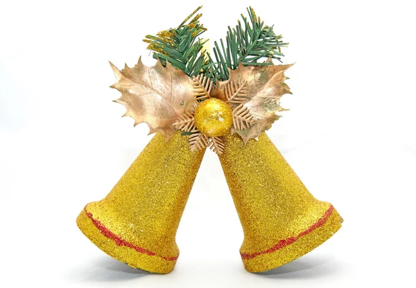 Geïsoleerde jingle bells — Stockfoto