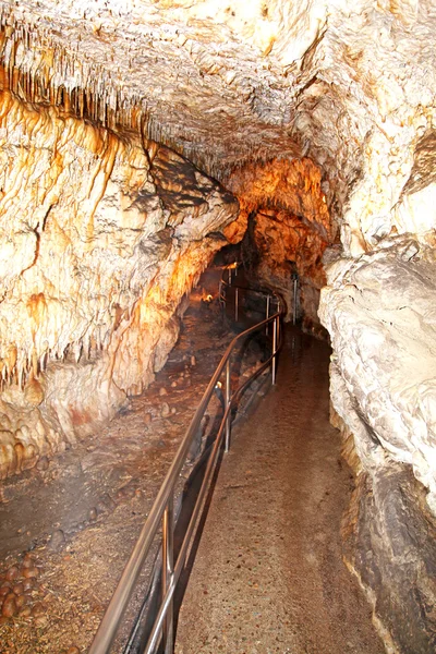 Interior of beautiful Demanovska cave of liberty, Slovakia — Stock Photo, Image