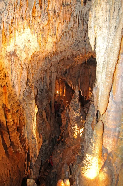 自由、スロバキアの美しいデマノブスカ ・洞窟の内部 — ストック写真