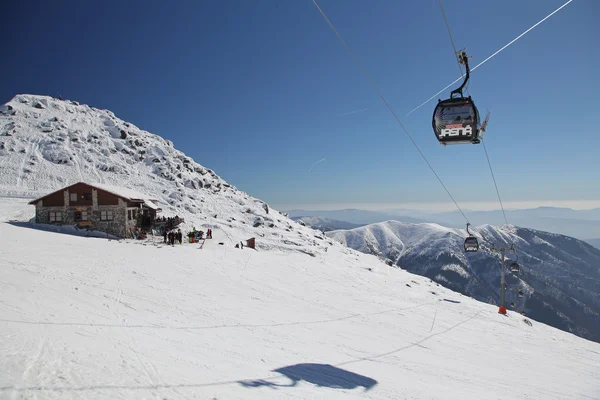 Chalet sulla collina Chopok - Basso Tatra montagne, Slovacchia — Foto Stock