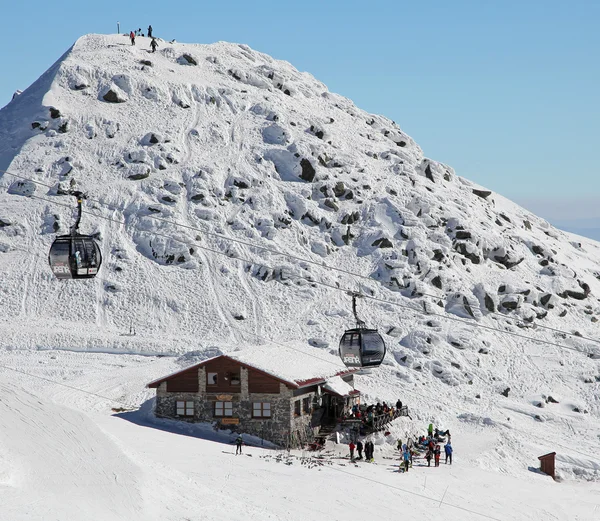 Chalet on hill Chopok - Low Tatras mountains, Slovakia — Stock Photo, Image