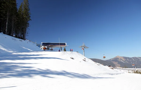 Moderní lanovky v ski resort jasna - Nízké Tatry, slov — Stock fotografie