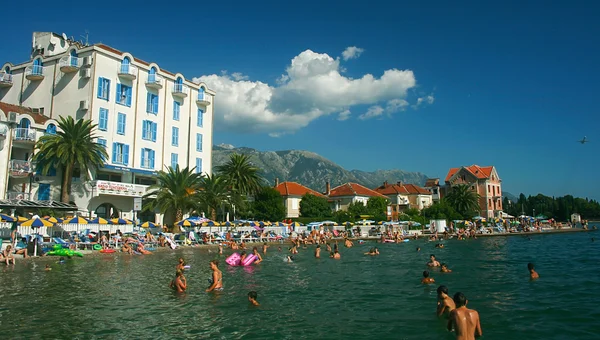 Summer holidays at Tivat, Montenegro — Stock Photo, Image