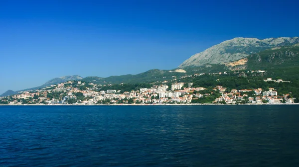 Herceg Novi - coastal town at Montenegro — Stock Photo, Image