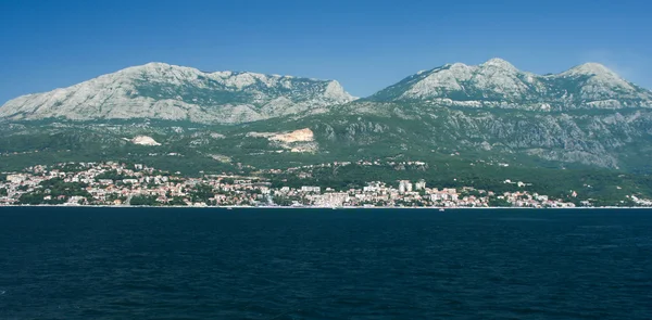 The bay of Kotor - Boka Kotorska, Montenegro — Stock Photo, Image