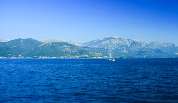 The bay of Kotor - Boka Kotorska, Montenegro — Stock Photo, Image